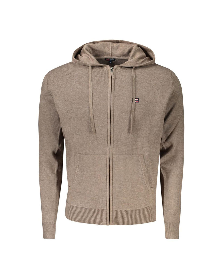 Norway 1963 Men's Brown Polyester Sweater - L