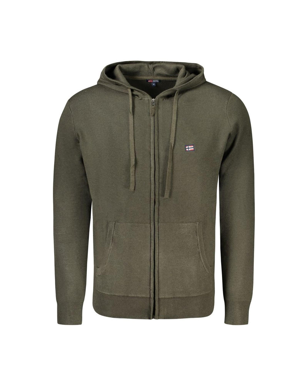 Norway 1963 Men's Green Polyester Sweater - 2XL