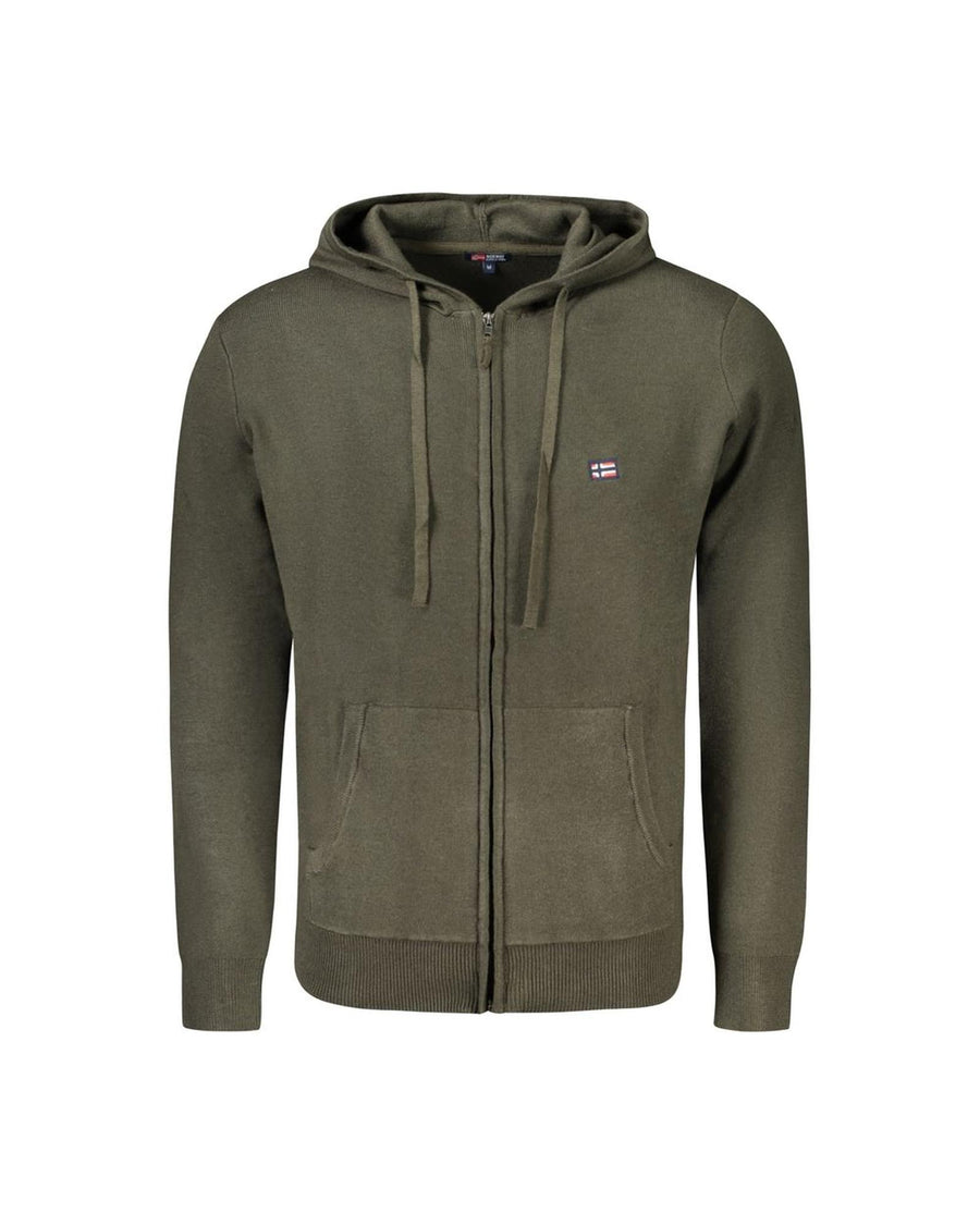 Norway 1963 Men's Green Polyester Sweater - 2XL