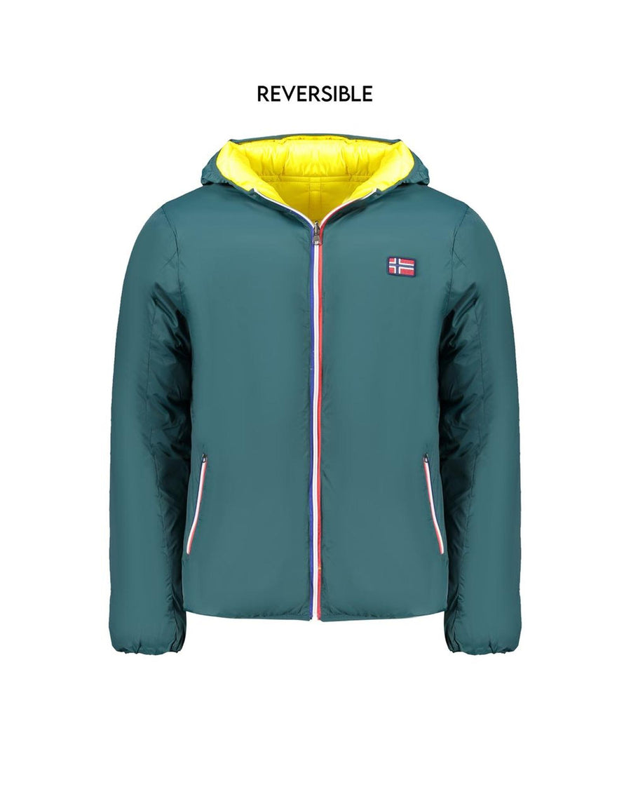 Norway 1963 Men's Green Polyamide Jacket - 2XL