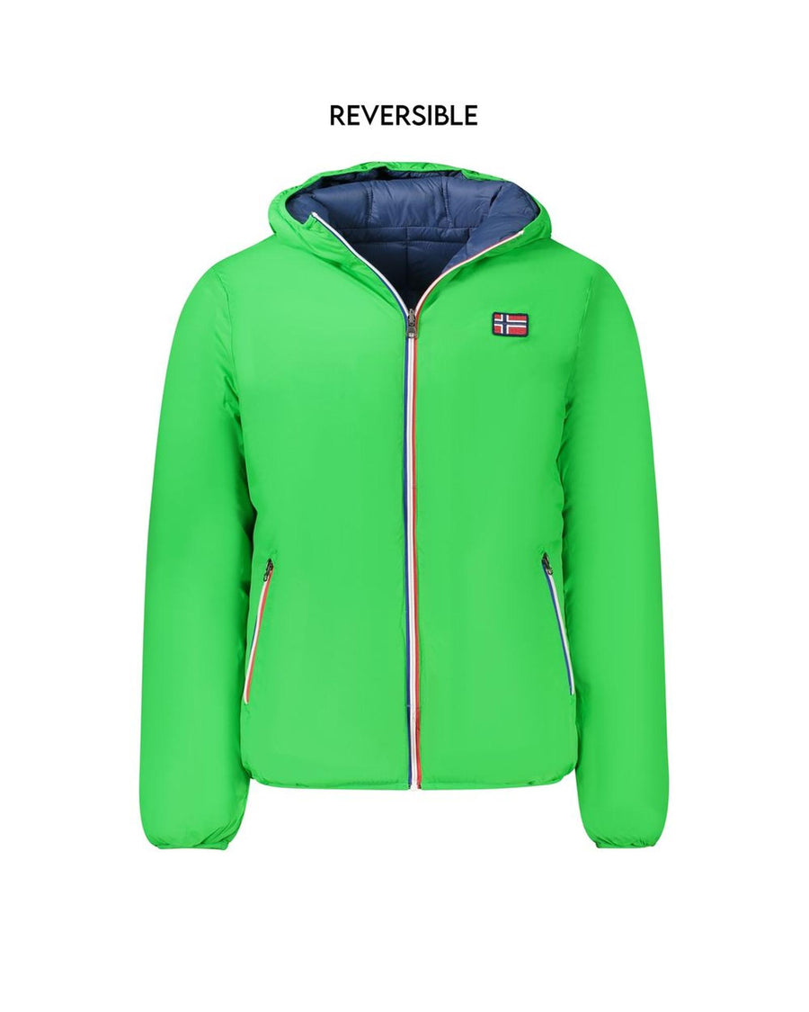 Norway 1963 Men's Green Polyamide Jacket - 2XL