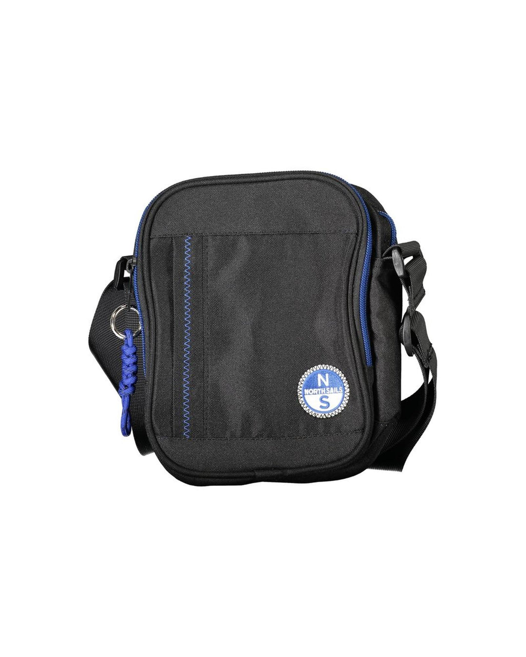 North Sails Men's Black Polyester Shoulder Bag - One Size