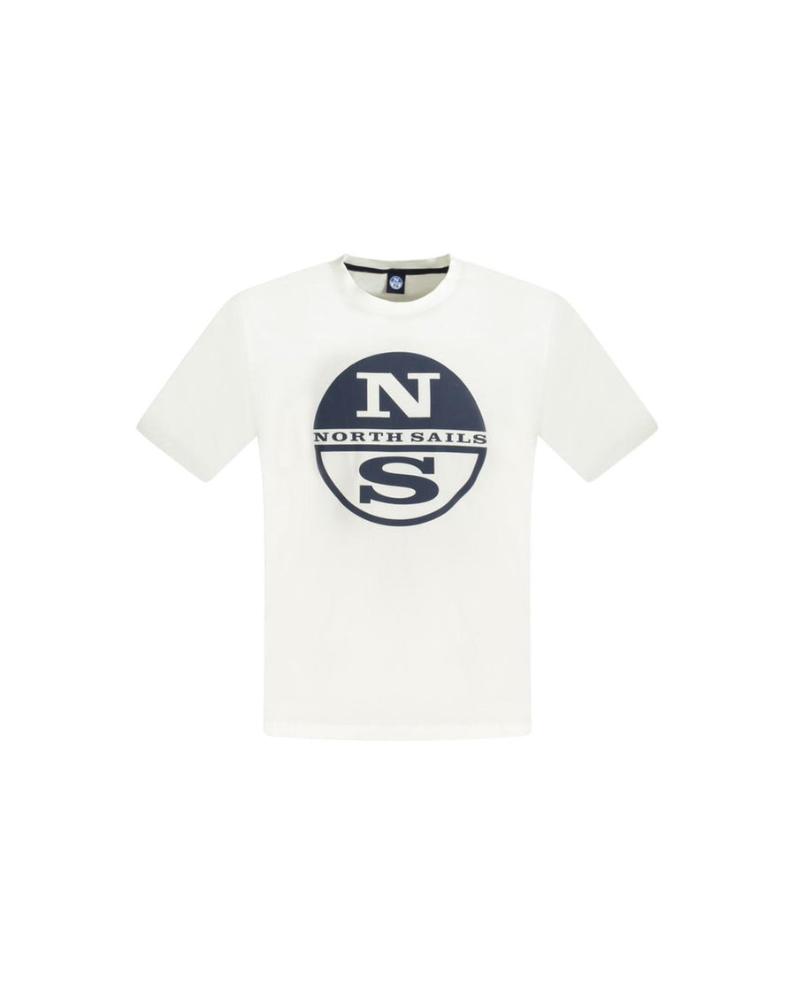 North Sails Men's White Cotton T-Shirt - XL