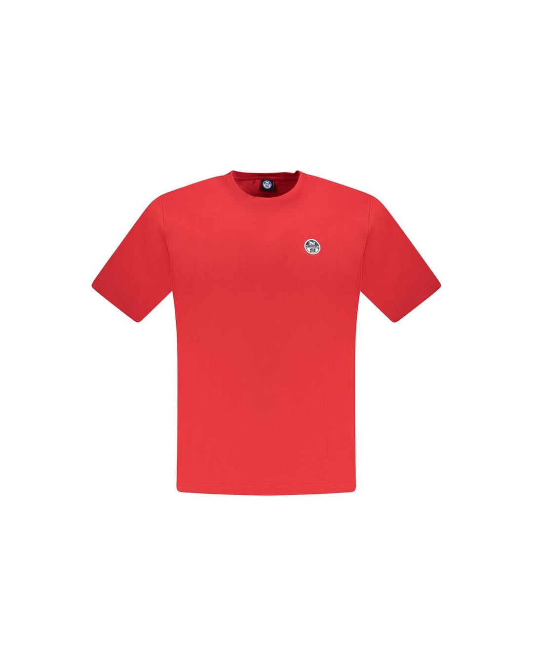 North Sails Men's Red Cotton T-Shirt - L