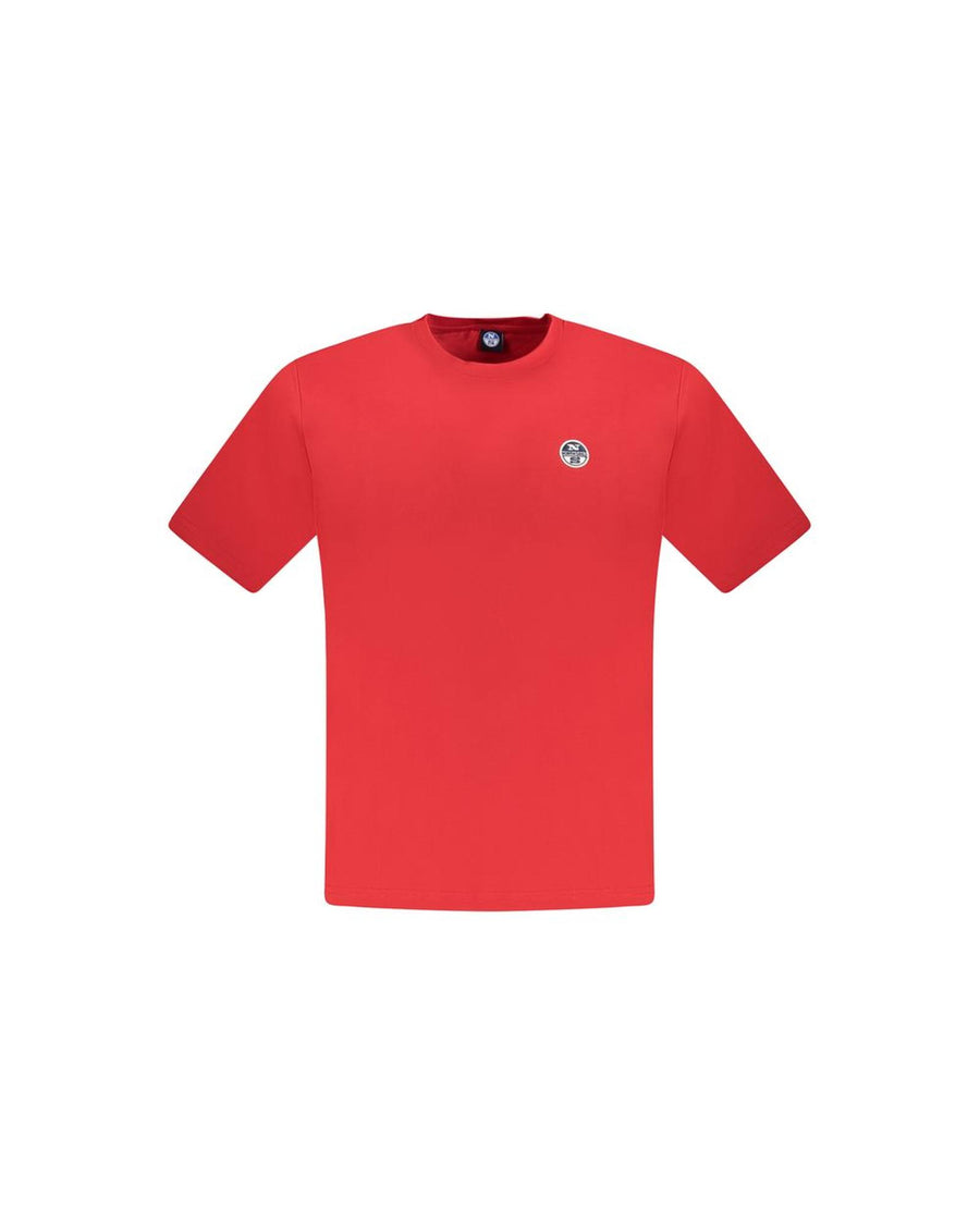 North Sails Men's Red Cotton T-Shirt - 2XL