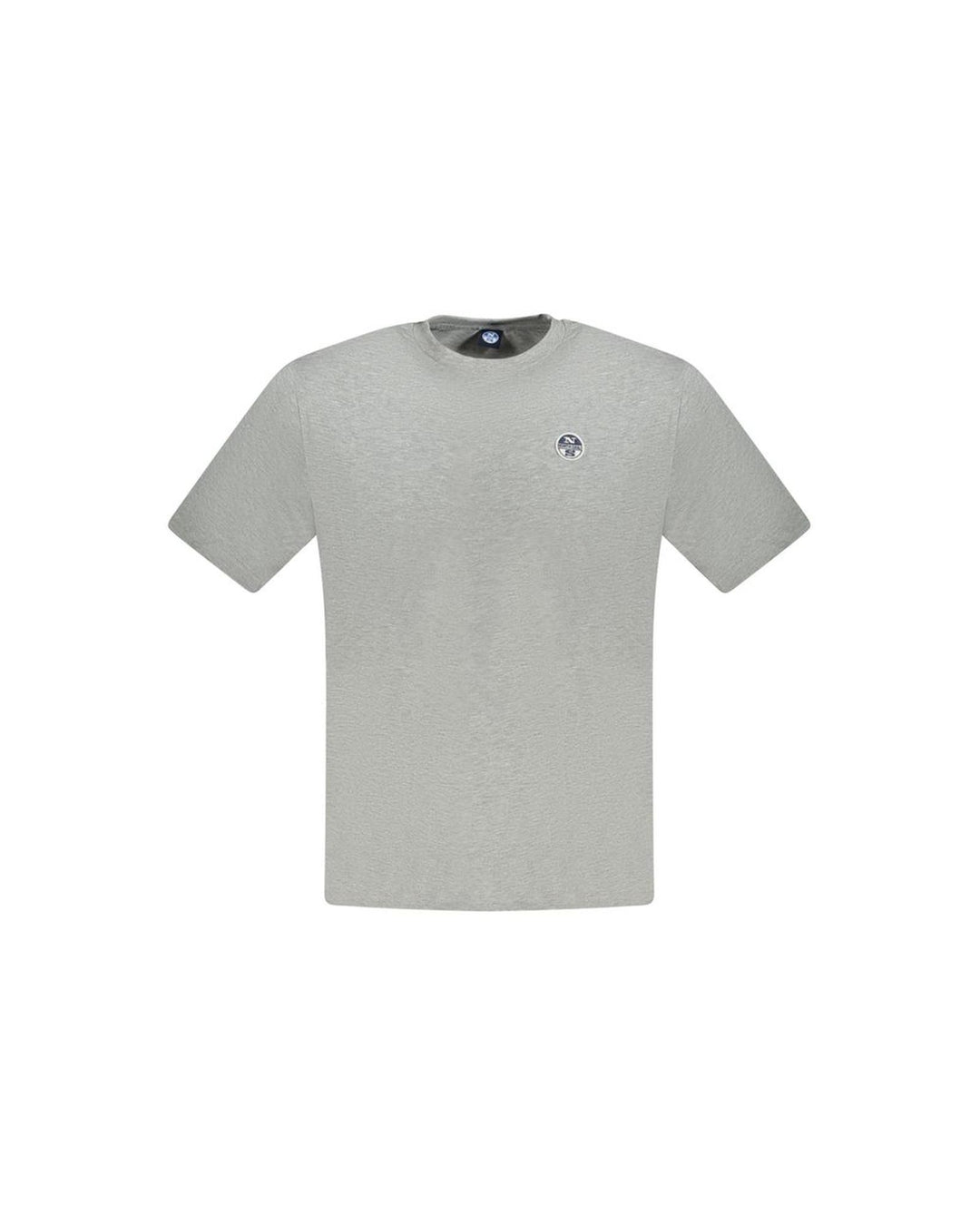 North Sails Men's Gray Cotton T-Shirt - L