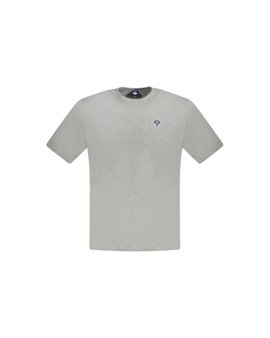 North Sails Men's Gray Cotton T-Shirt - S