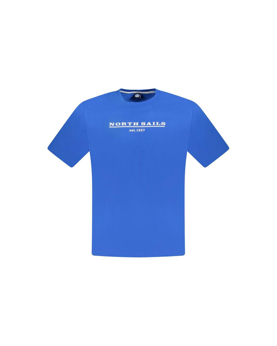 North Sails Men's Blue Cotton T-Shirt - S