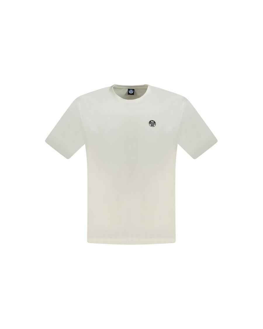 North Sails Men's White Cotton T-Shirt - M