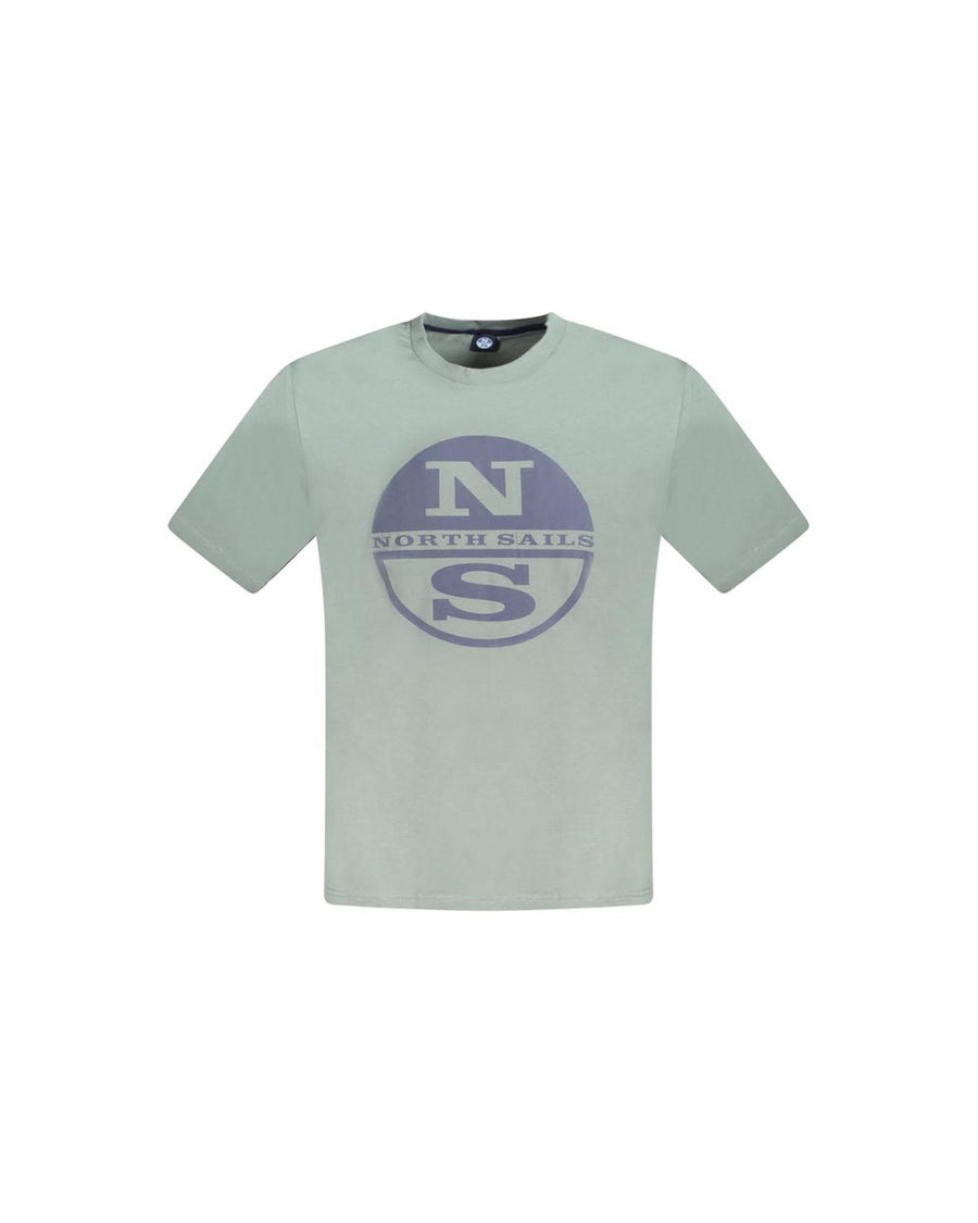 North Sails Men's Green Cotton T-Shirt - 2XL