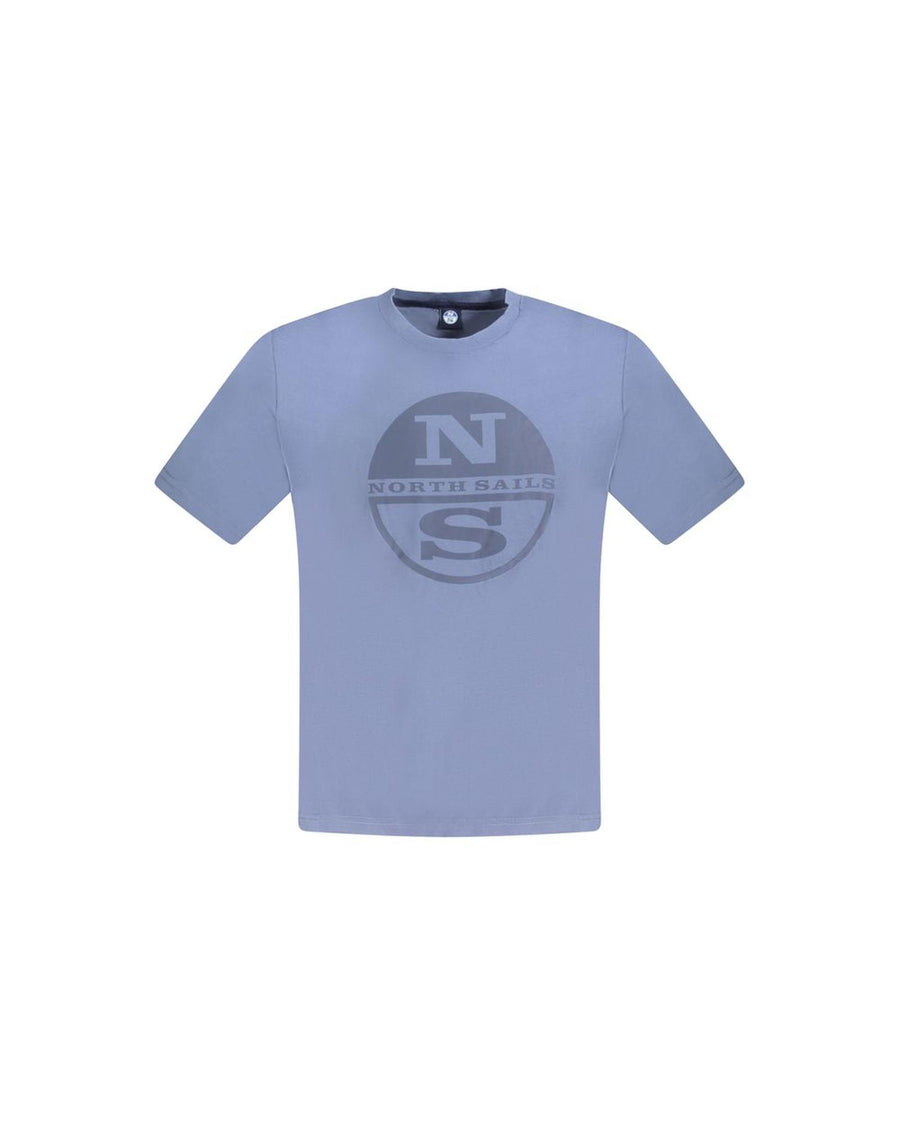 North Sails Men's Blue Cotton  T-Shirt - XL