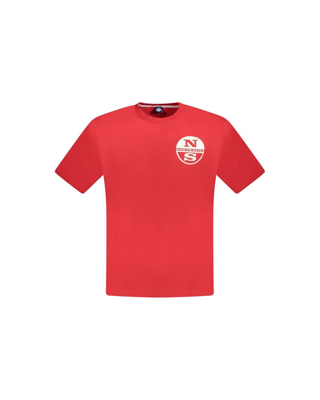 North Sails Men's Red Cotton T-Shirt - M