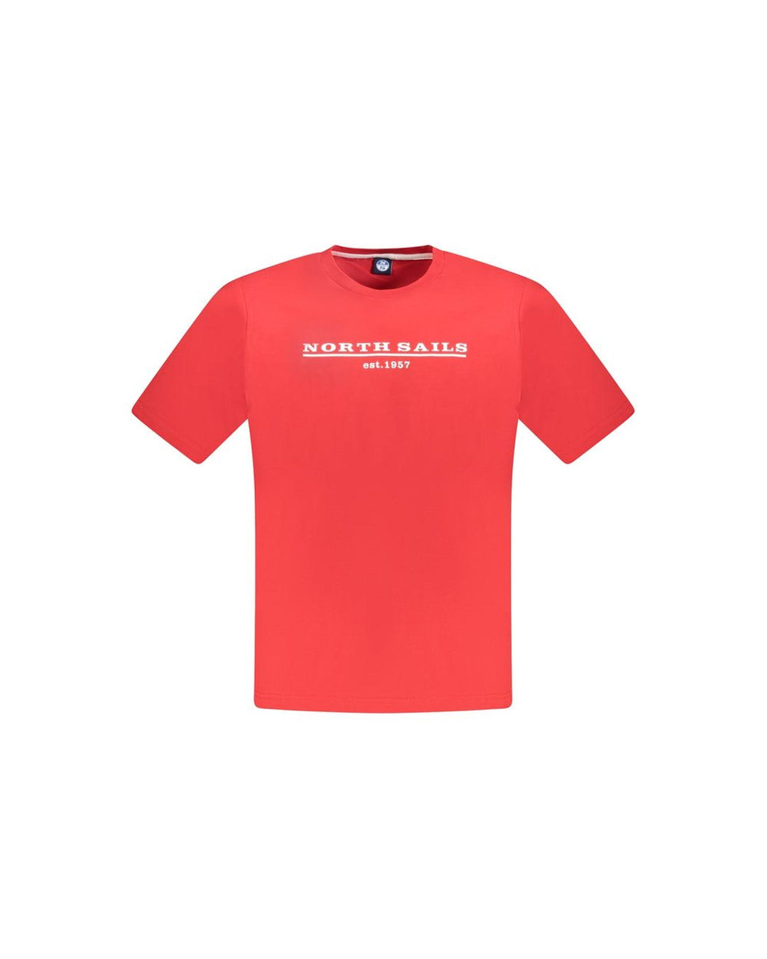 North Sails Men's Red Cotton  T-Shirt - S