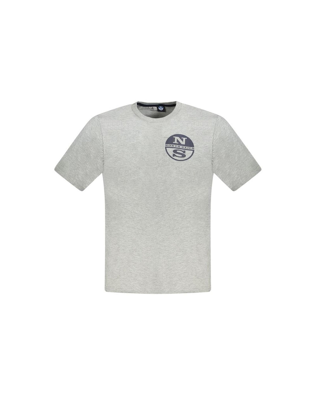 North Sails Men's Gray Cotton T-Shirt - S