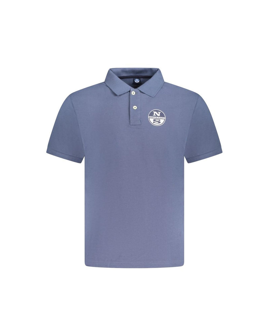 North Sails Men's Blue Cotton Polo Shirt - S