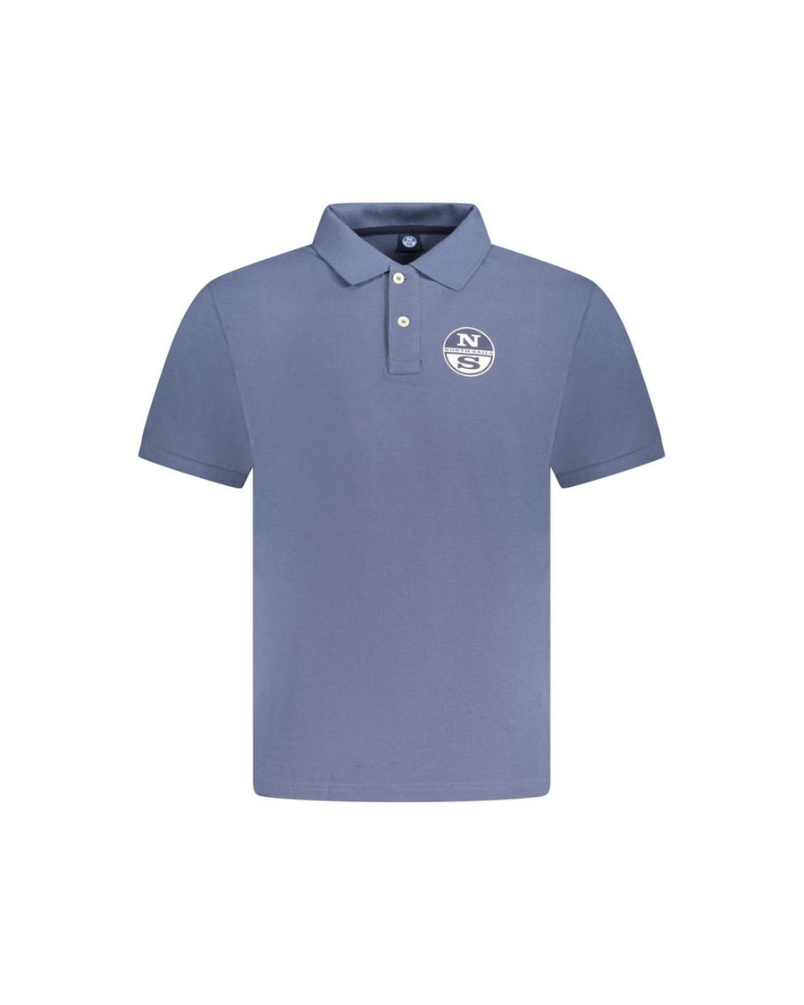 North Sails Men's Blue Cotton Polo Shirt - XL