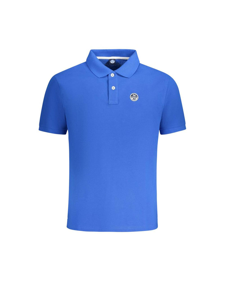 North Sails Men's Blue Cotton Polo Shirt - L