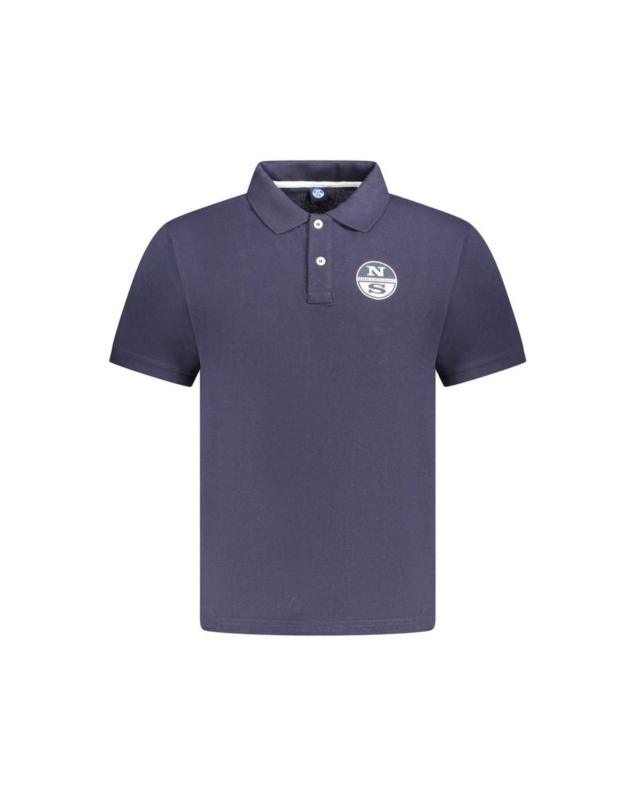 North Sails Men's Blue Cotton Polo Shirt - M