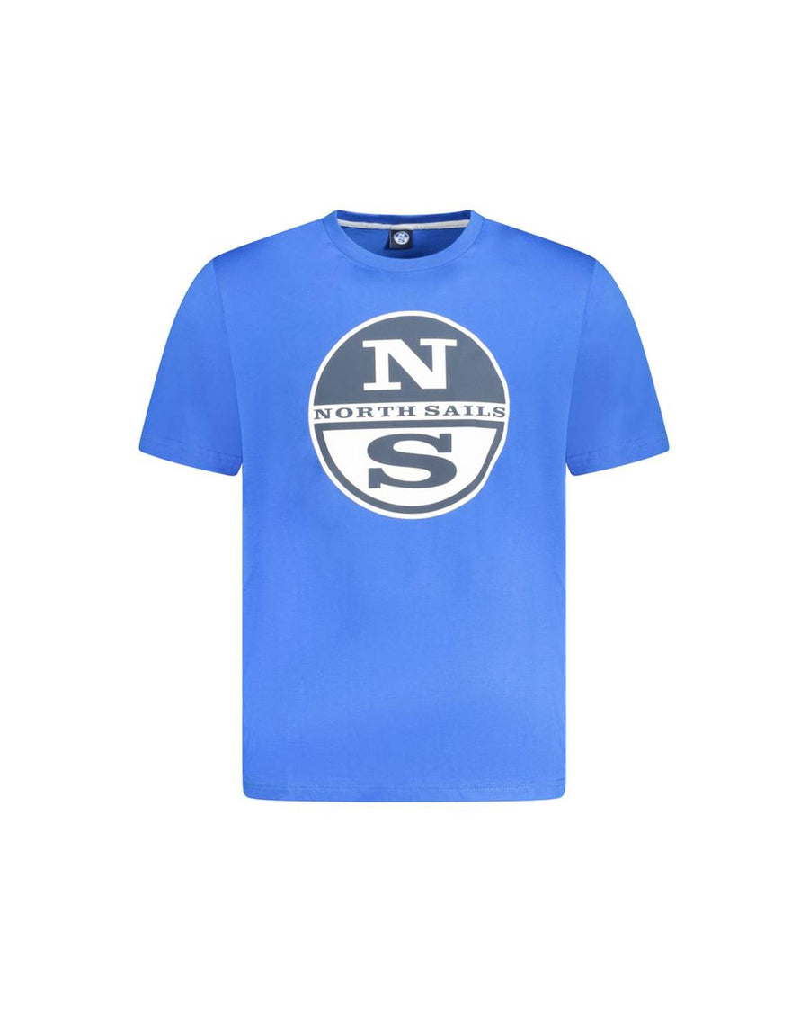 North Sails Men's Blue Cotton T-Shirt - S