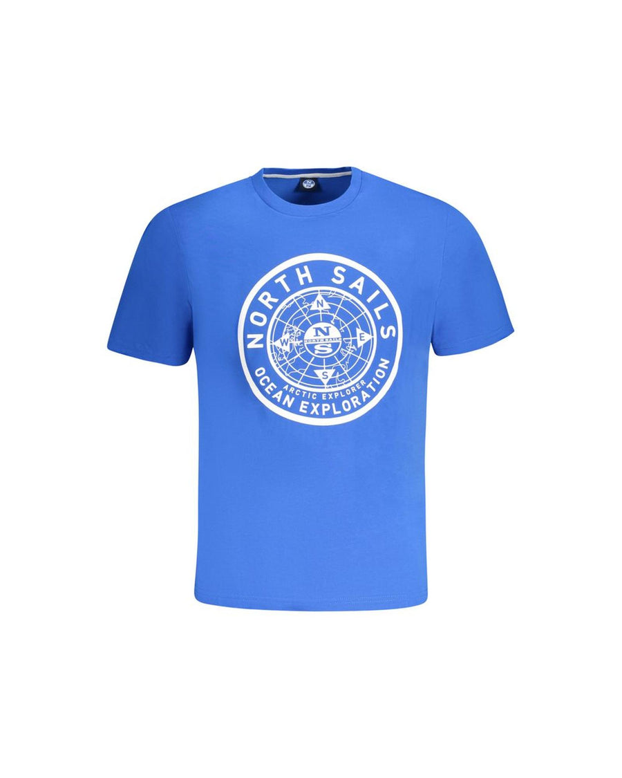 North Sails Men's Blue Cotton T-Shirt - XL