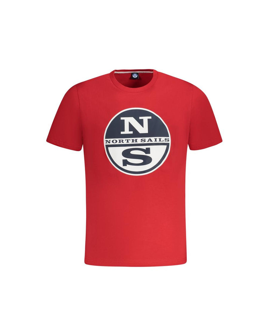 North Sails Men's Red Cotton T-Shirt - 2XL