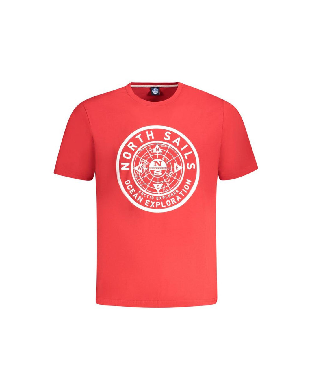 North Sails Men's Red Cotton T-Shirt - 2XL