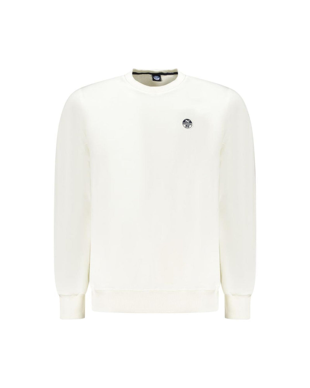 North Sails Men's White Cotton Sweater - S