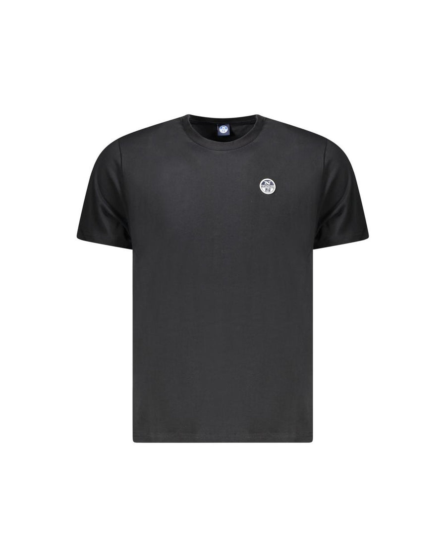 North Sails Men's Black Cotton T-Shirt - L