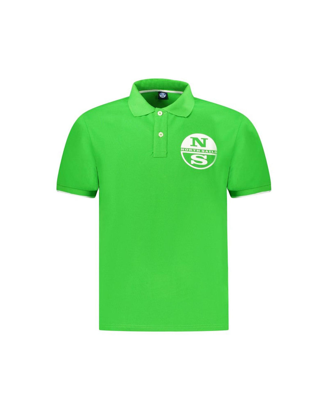 North Sails Men's Green Cotton Polo Shirt - XL