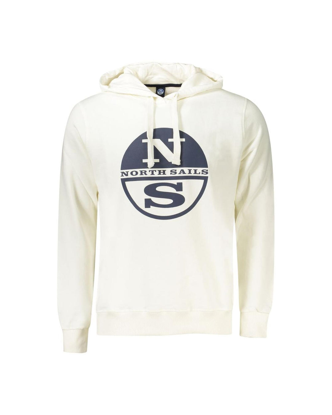 North Sails Men's White Cotton Sweater - M