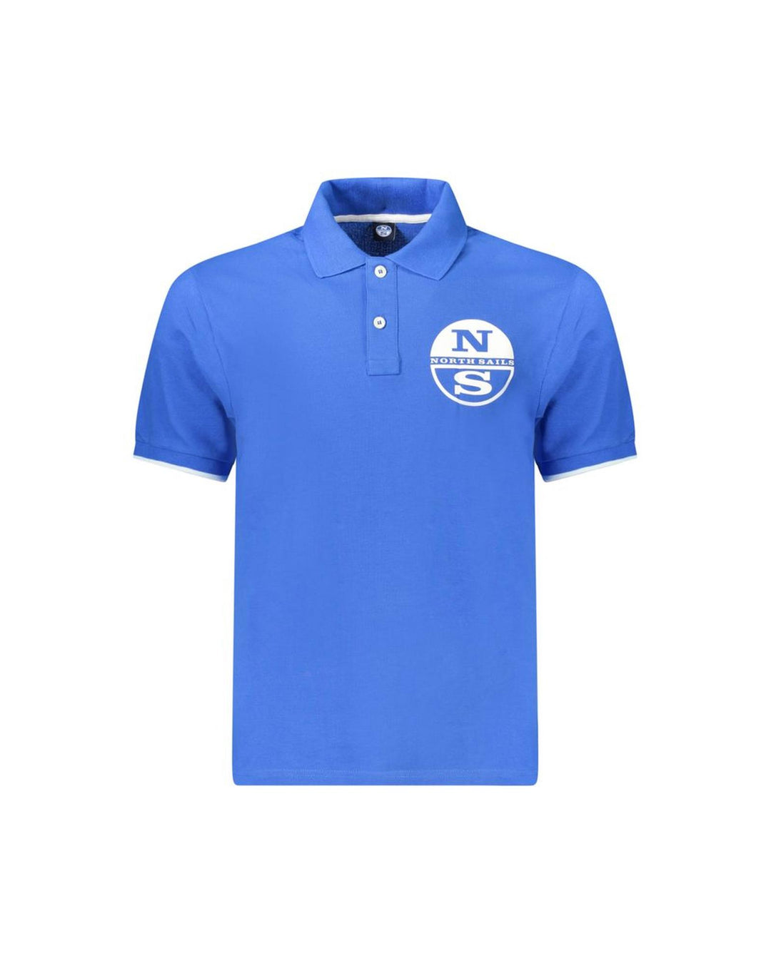 North Sails Men's Blue Cotton Polo Shirt - S