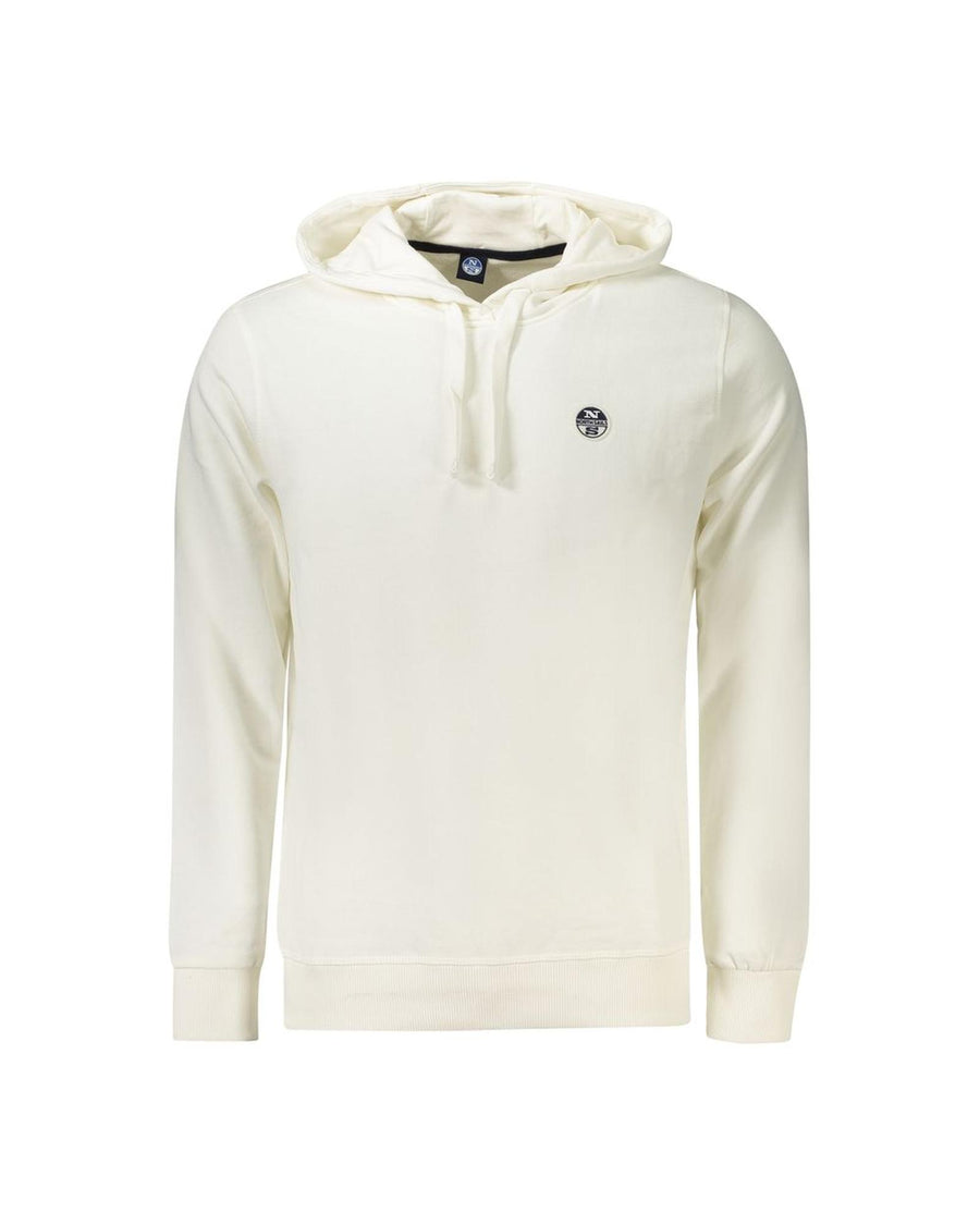 North Sails Men's White Cotton Sweater - 3XL