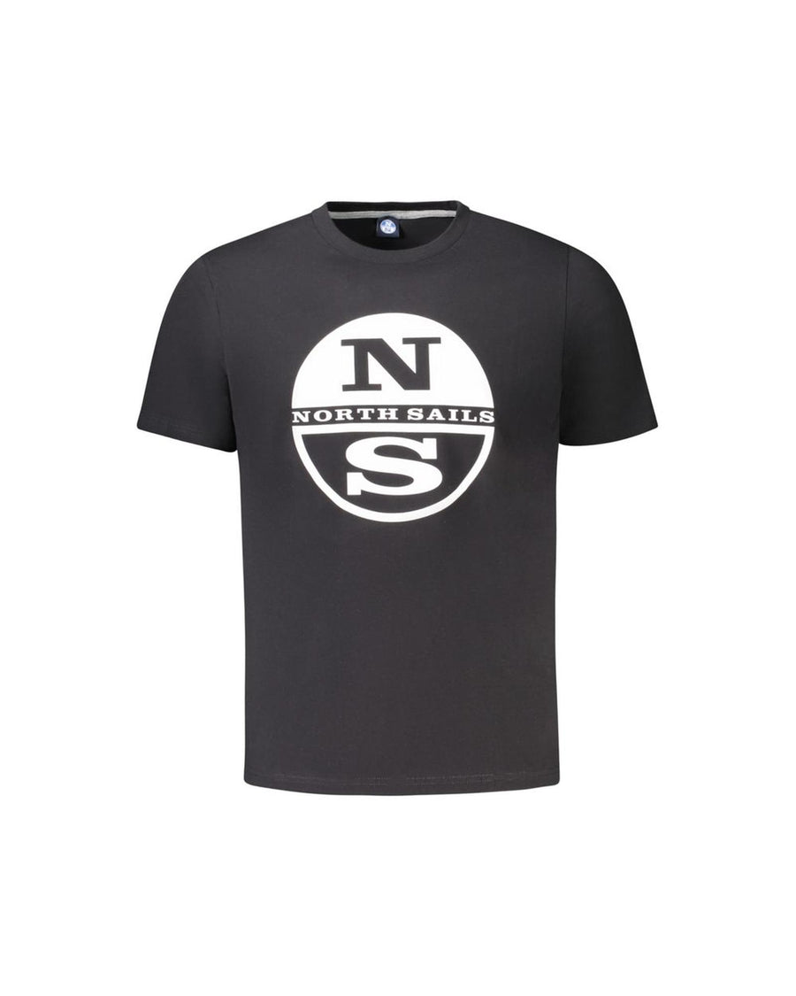 North Sails Men's Black Cotton T-Shirt - L