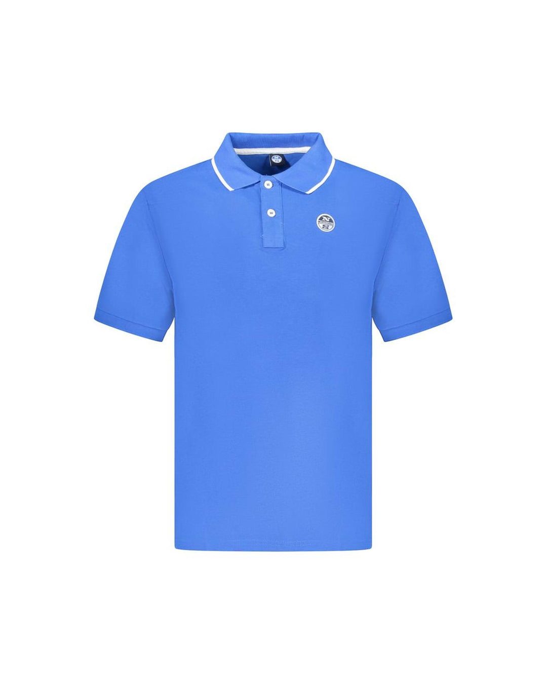 North Sails Men's Blue Cotton Polo Shirt - L