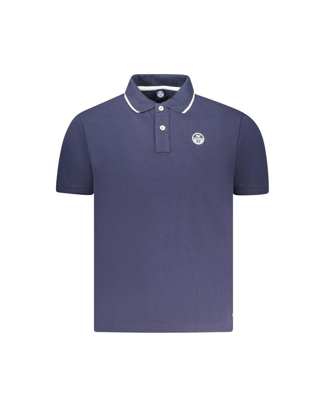 North Sails Men's Blue Cotton Polo Shirt - 2XL