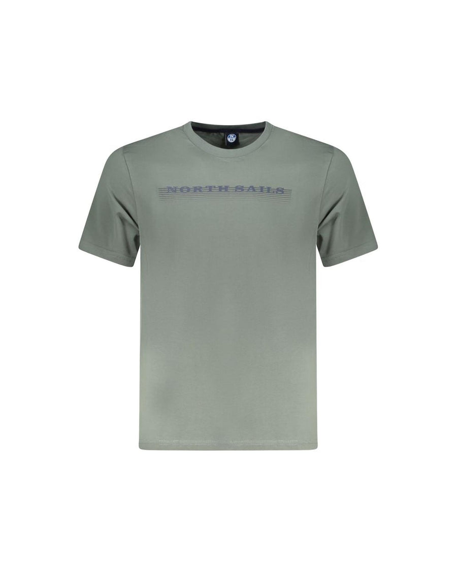 North Sails Men's Green Cotton T-Shirt - 2XL