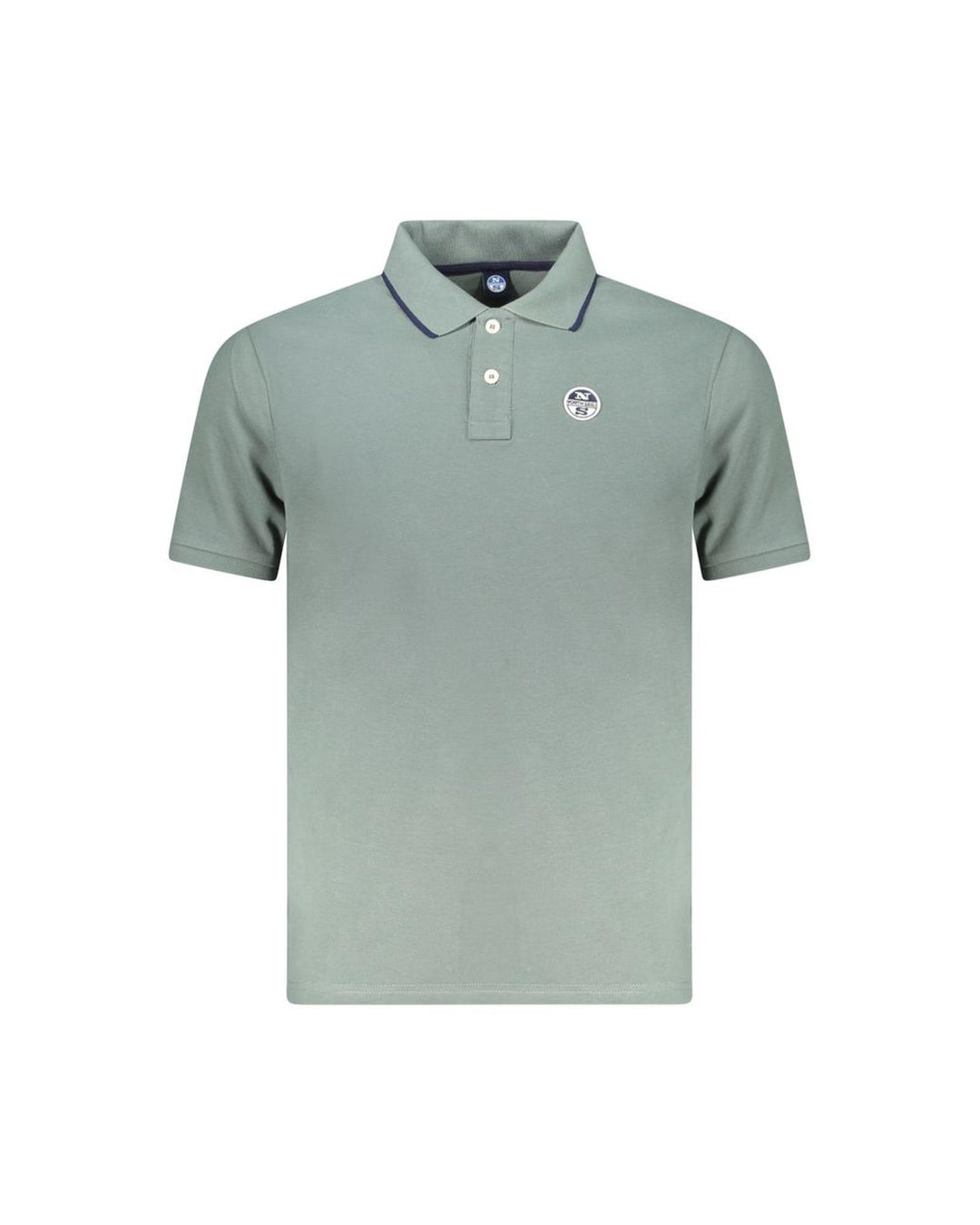 North Sails Men's Green Cotton Polo Shirt - XL