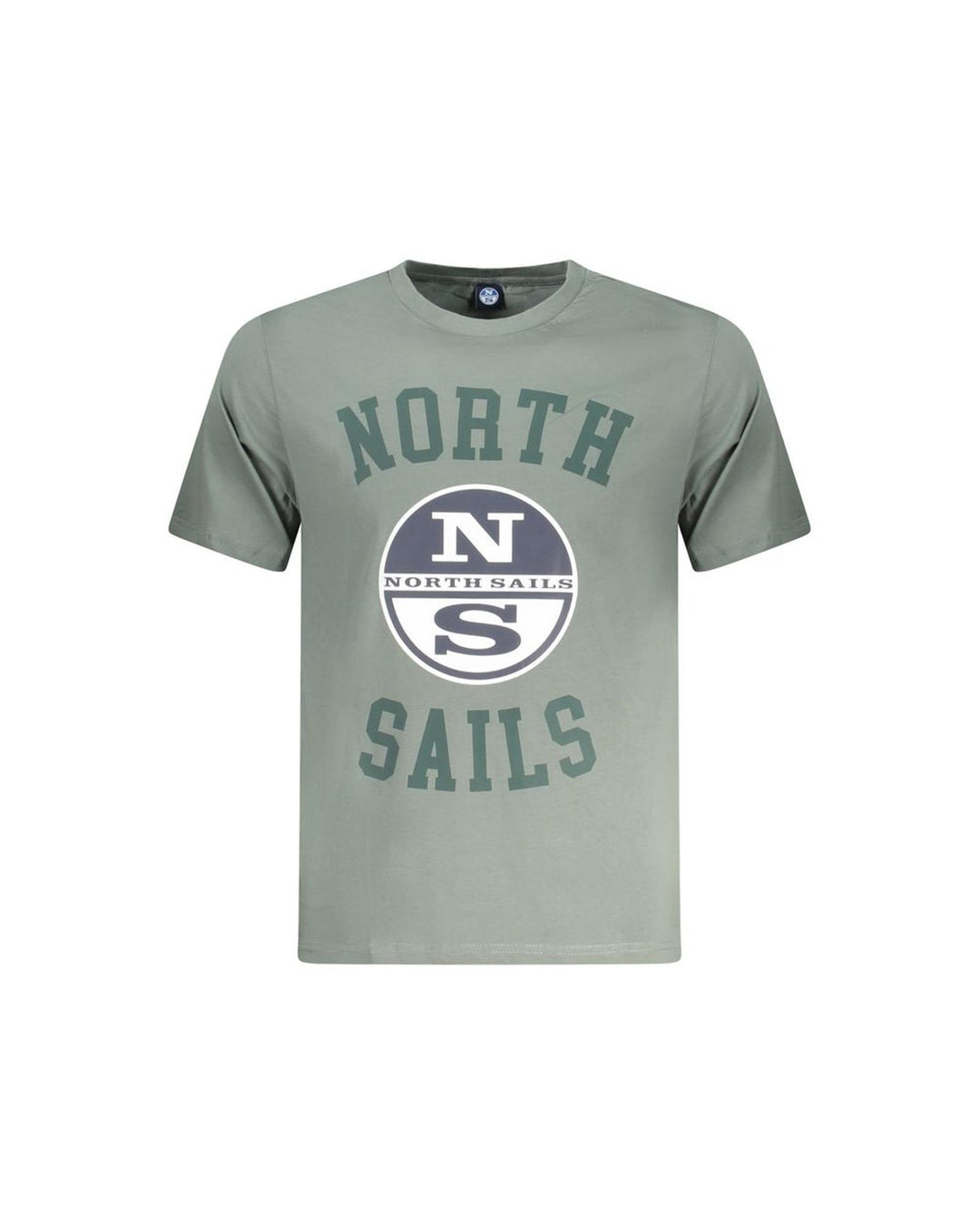 North Sails Men's Green Cotton T-Shirt - 2XL