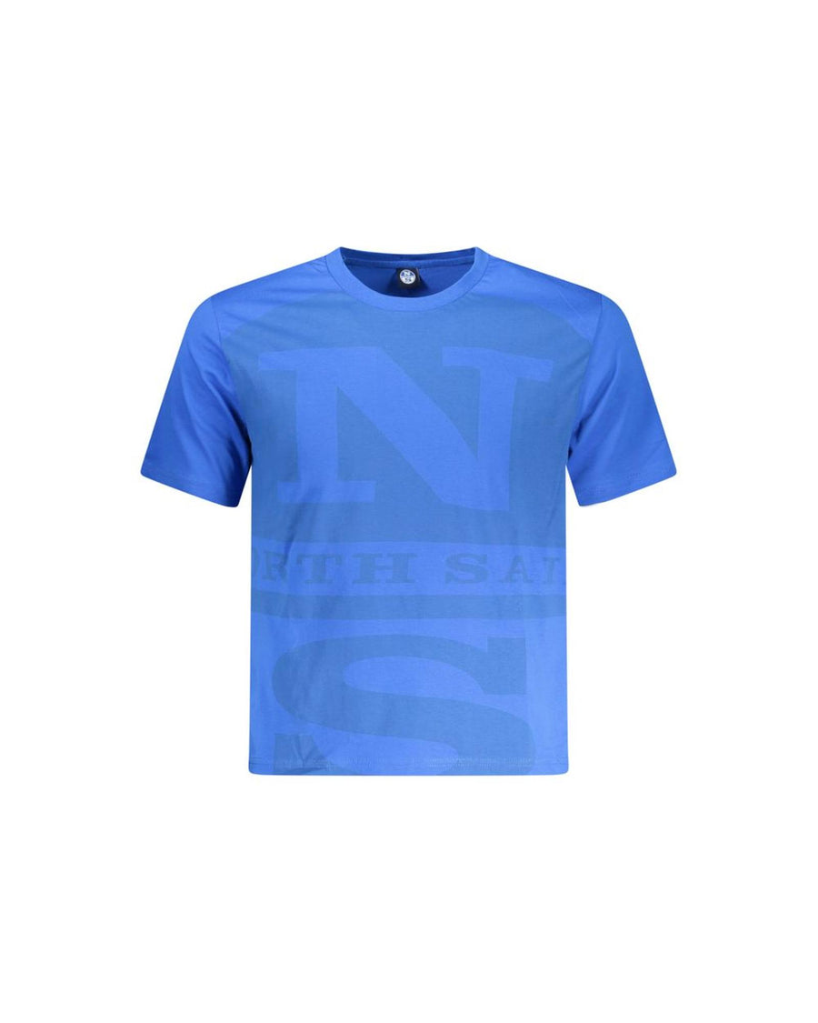 North Sails Men's Blue Cotton T-Shirt - L