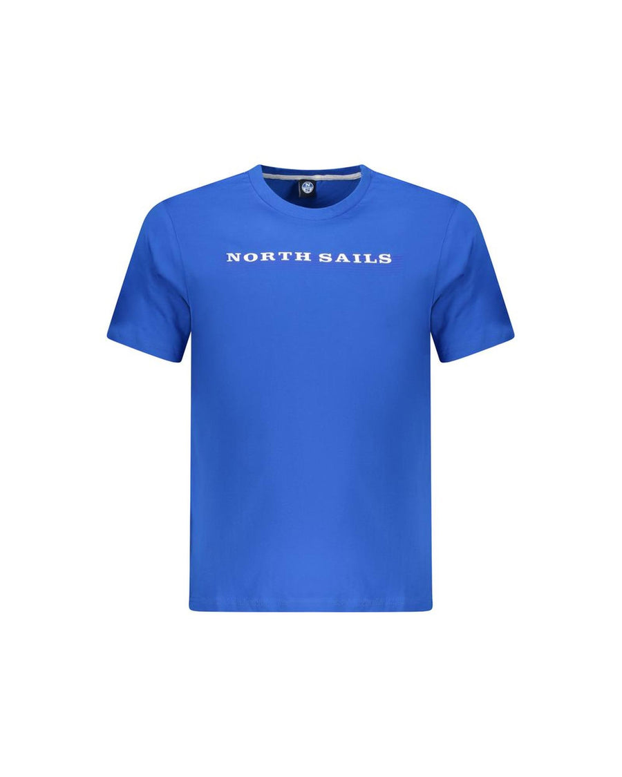 North Sails Men's Blue Cotton T-Shirt - S