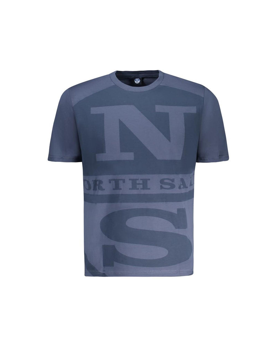 North Sails Men's Blue Cotton T-Shirt - L