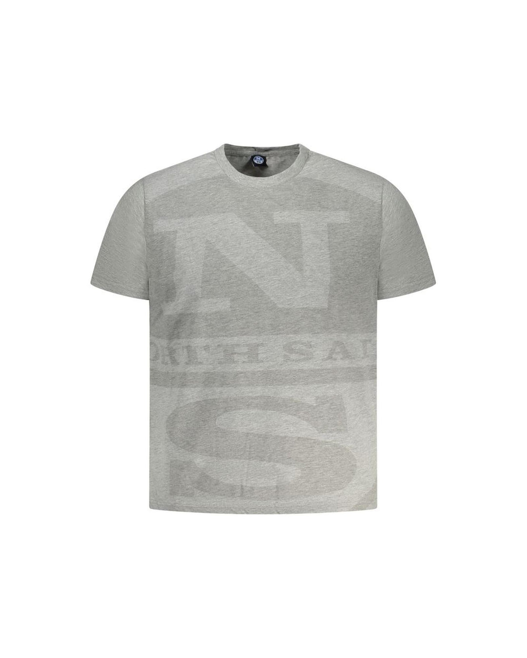 North Sails Men's Gray Cotton T-Shirt - L