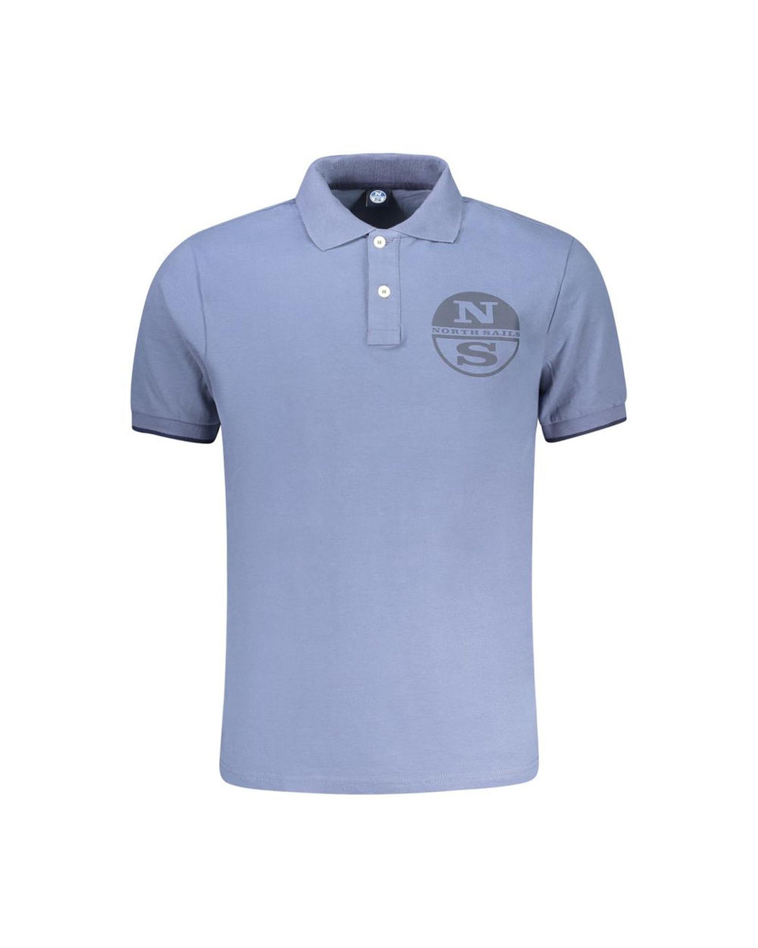 North Sails Men's Blue Cotton  Polo Shirt - XL