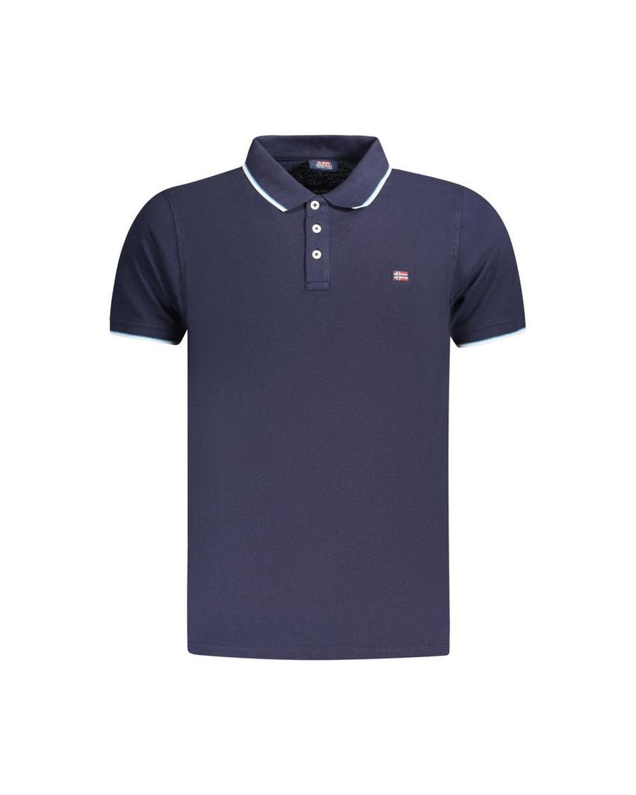 Norway 1963 Men's Blue Cotton  Polo Shirt - 3XL