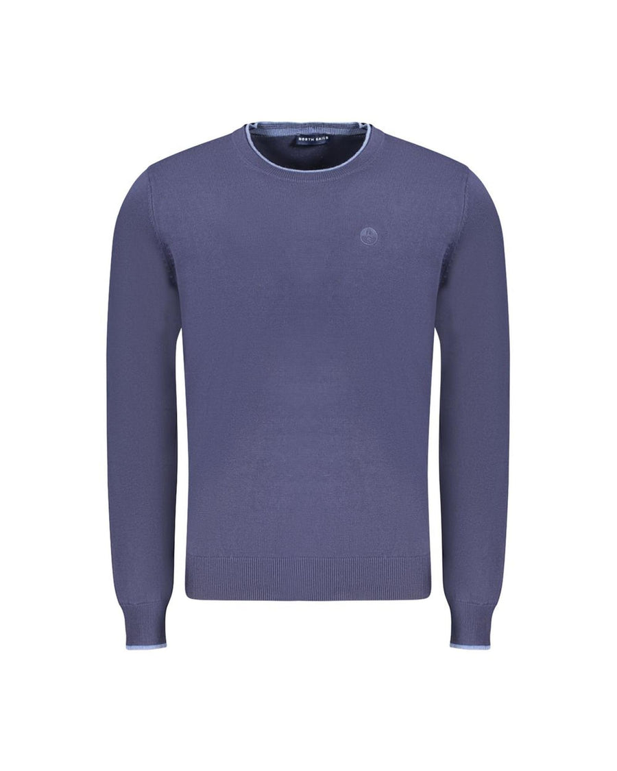 North Sails Men's Blue Cotton  Sweater - M