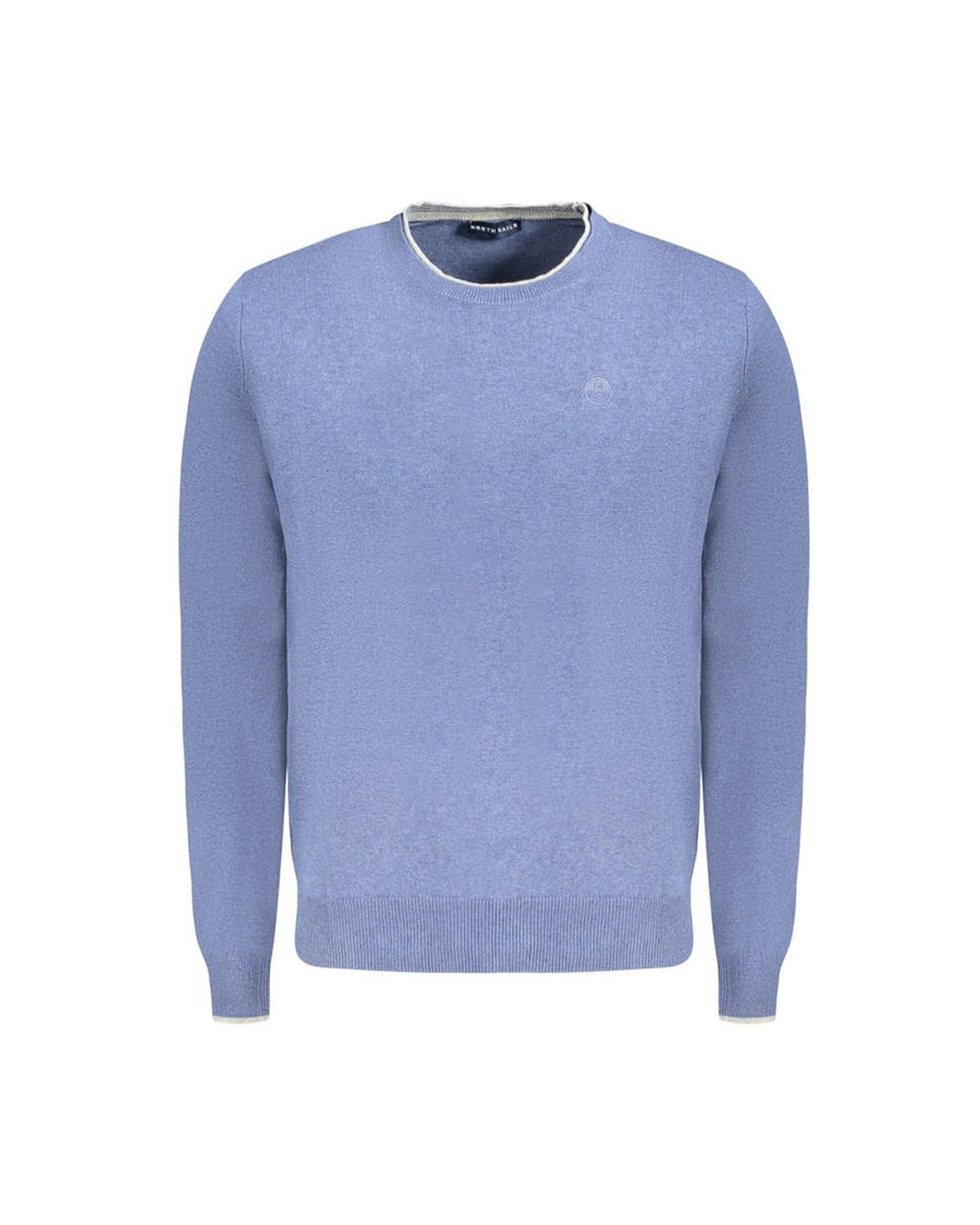 North Sails Men's Blue Cotton  Sweater - S