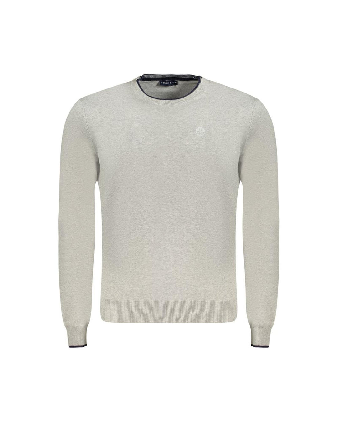 North Sails Men's Gray Cotton  Sweater - XL