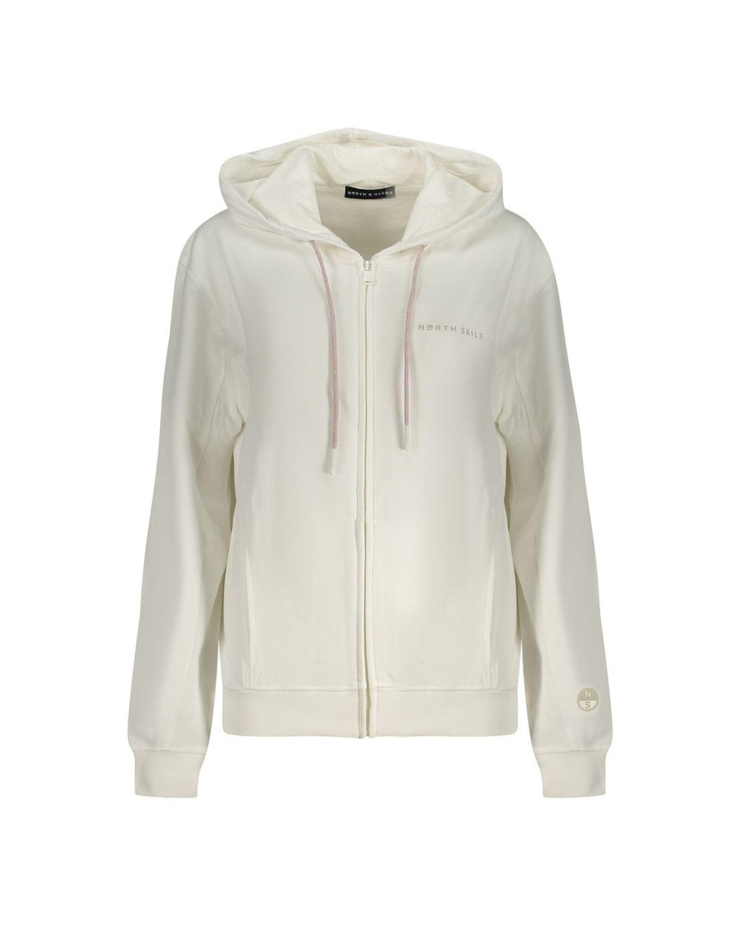 North Sails Women's White Cotton  Sweater - L