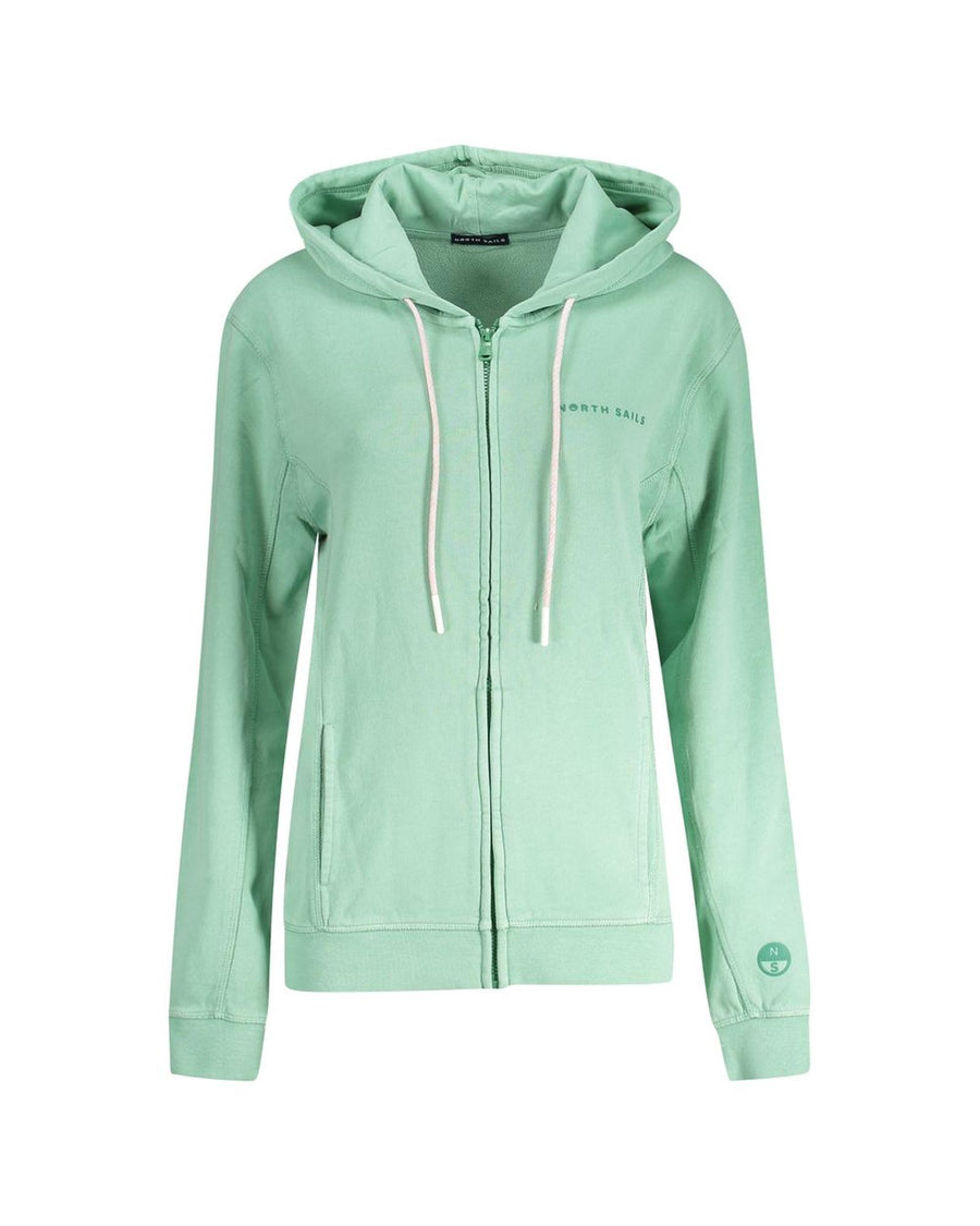 North Sails Women's Green Cotton  Sweater - L