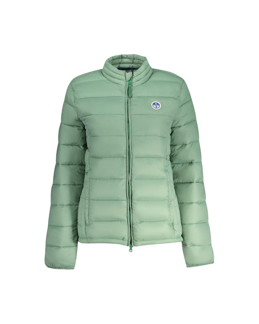North Sails Women's Green Polyamide Jackets & Coat - L